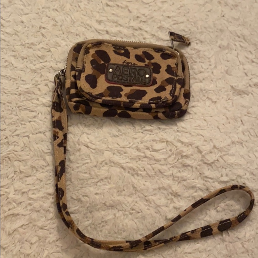 Aeropostale  wallet with lanyard